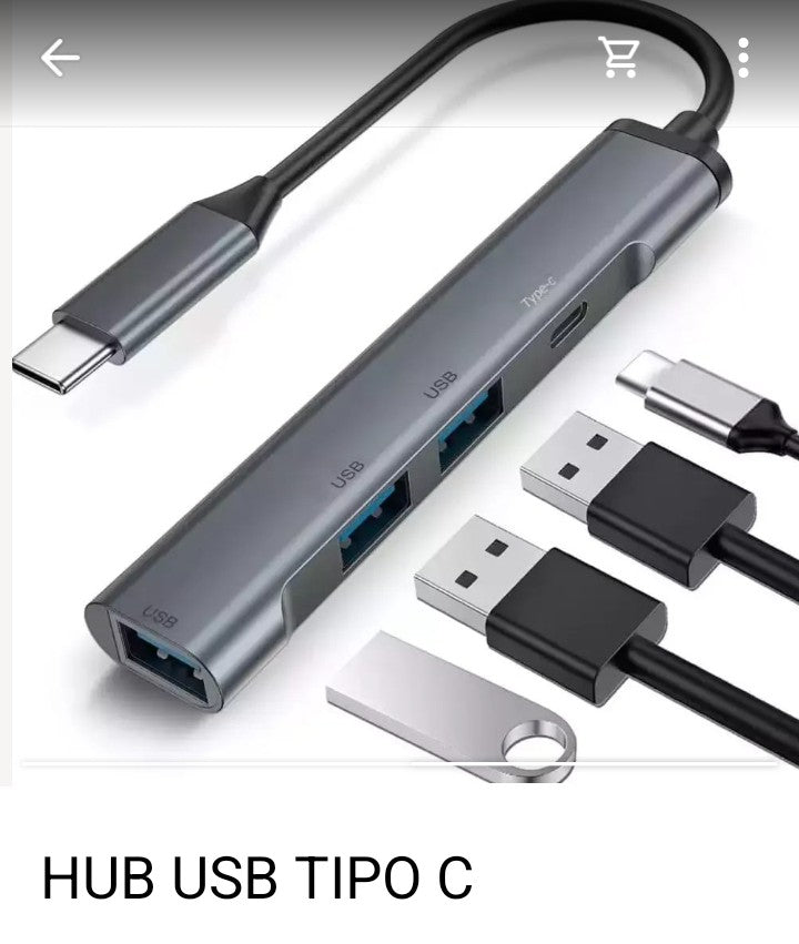 Hub USB Tipo C