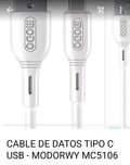 Cable datos Tipo C MC5106