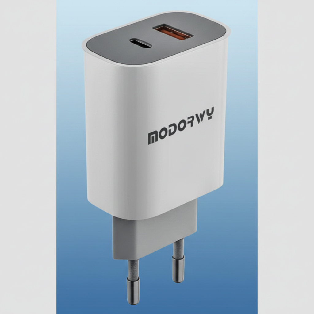 Cargador Modorwy fondo azul