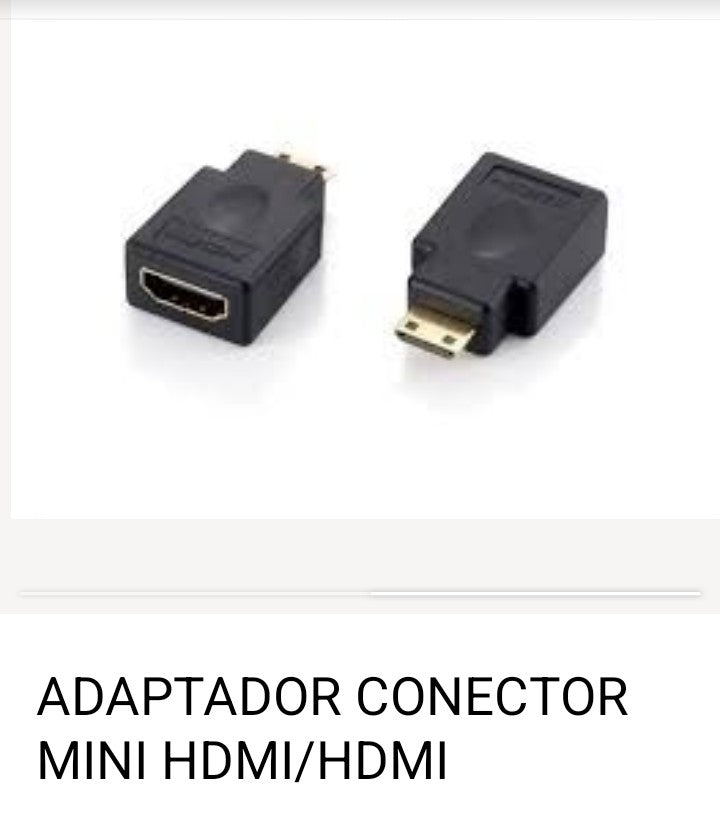 Adaptador miniconector para celular