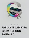 Parlante lámpara grande con pantalla