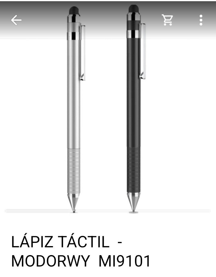 Lápiz táctil para celular y tablet
