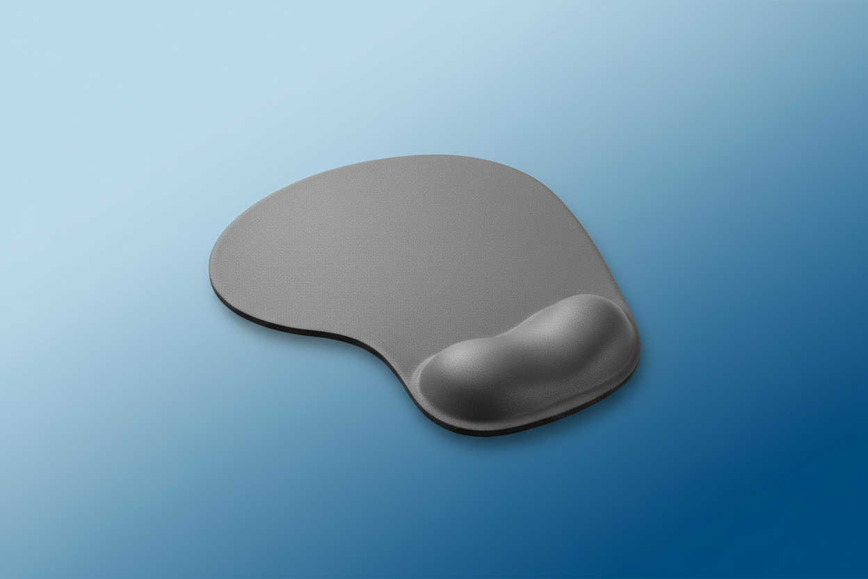 Mousepad gel fondo azul