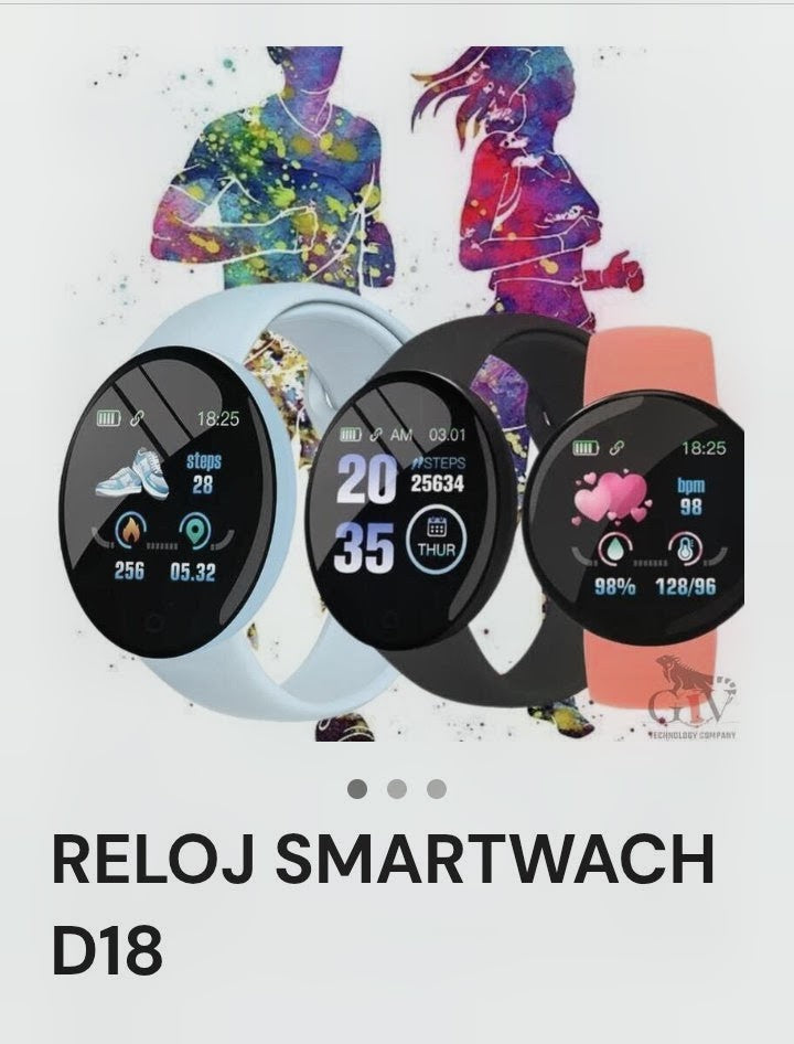 Reloj Smartwatch D18