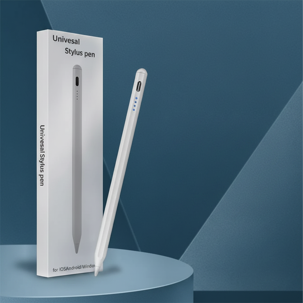 Universal Stylus Pen fondo azul